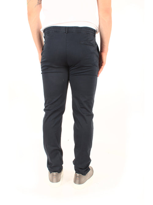 Berwich SPIAGGIA pantalone da uomo navy