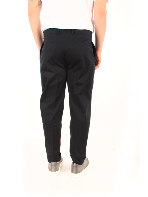 Berwich CHIAIA pantalone da uomo navy