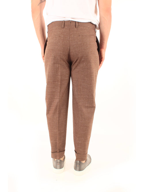 Berwich CHIAIA pantalone da uomo tobacco