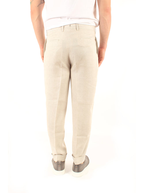 Berwich CHIAIA pantalone da uomo light beige