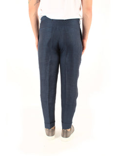 Berwich CHIAIA pantalone da uomo navy