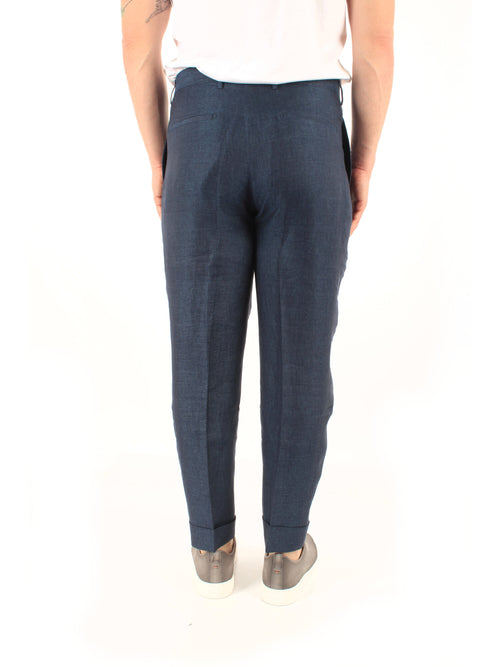 Berwich CHIAIA pantalone da uomo navy