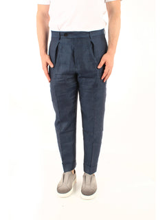 Berwich CHIAIA pantalone da uomo navy