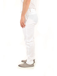 Berwich CHIAIA pantalone da uomo white