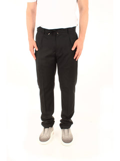 Berwich SPIAGGIA pantalone da uomo black