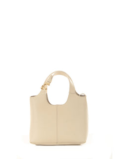 Coccinelle c-easy small borsa in pelle pearl