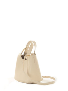 Coccinelle c-easy small borsa in pelle pearl