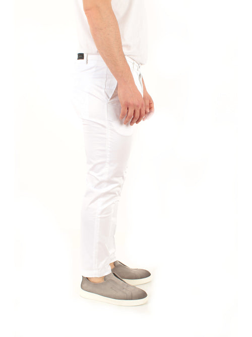 Michael Coal MC-BRAD pantalone da uomo bianco