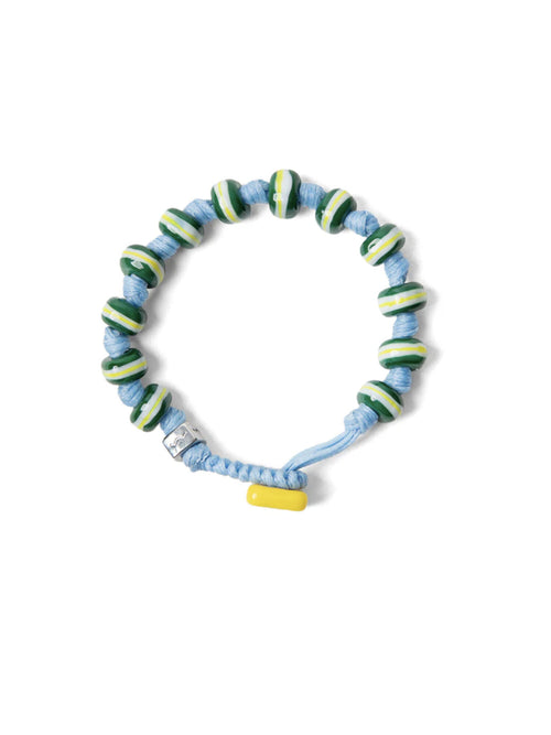 Aua bracciale vetro verde/azzurro unisex, CASTIGLIONCELLO