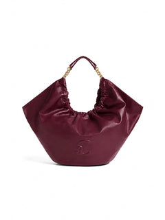 Coccinelle borsa Smash large in pelle berry da donna