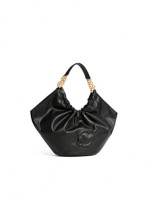 Coccinelle borsa Smash medium in pelle noir da donna
