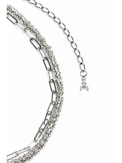 Patrizia Pepe cintura a catena Daimond cut da donna crystal strass