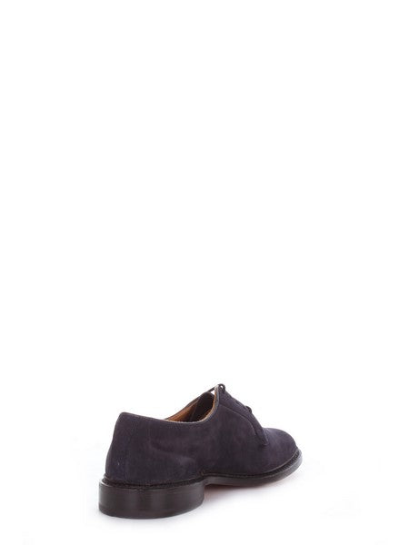 Tricker's Robert scarpa derby stringata casual da uomo blu, Robert