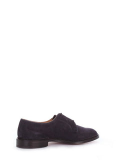 Tricker's Robert scarpa derby stringata casual da uomo blu, Robert