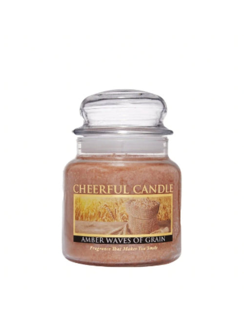 CHEERFUL CANDLE AMBER WAVES OF GRAIN 16 OZ
