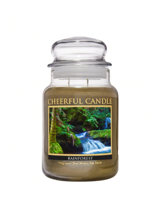 CHEERFUL CANDLE RAINFOREST 24 OZ