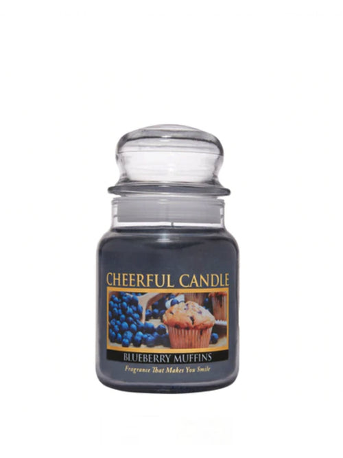 CHEERFUL CANDLE BLUEBERRY MUFFINS 6 OZ