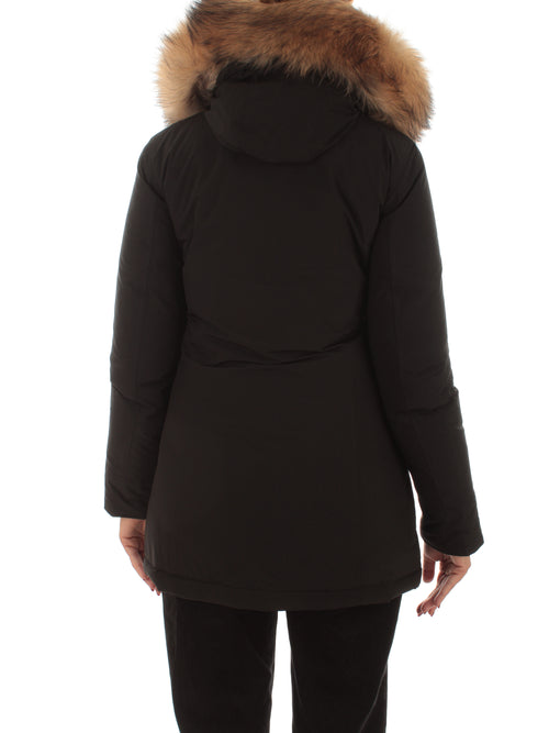 Woolrich Luxury Arctic Parka in Urban Touch con pelliccia removibile da donna black