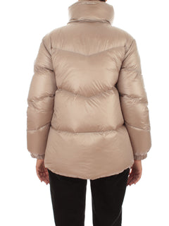 Woolrich Aliquippa Puffer Jacket piumino in nylon lucido da donna light taupe
