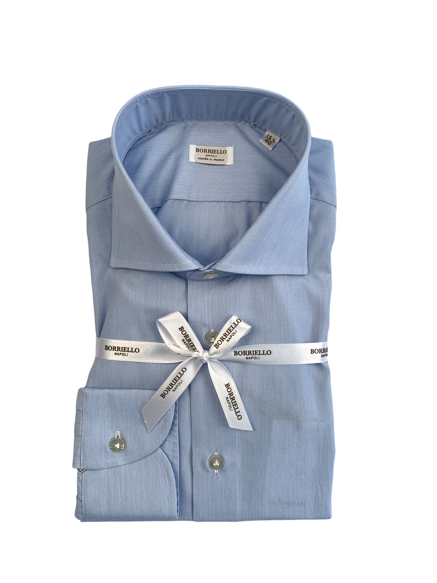 Borriello camicia da uomo azzurro 15007 Gruppo Raffaella