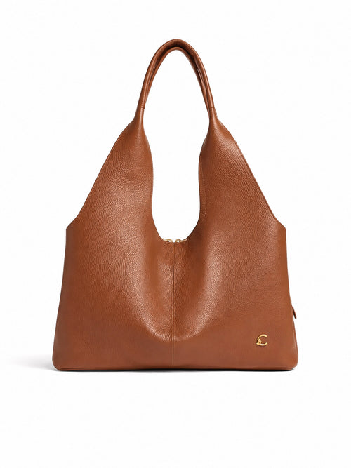 HANDBAG GRAINED LEATHER