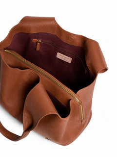 HANDBAG GRAINED LEATHER