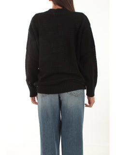 MARGOT V-NECK PULL BLACK