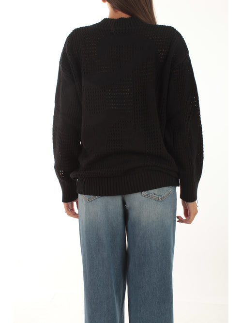 MARGOT V-NECK PULL BLACK
