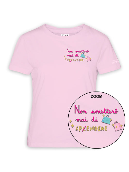 COTTON CREW NECK T-SHIRT 04318M