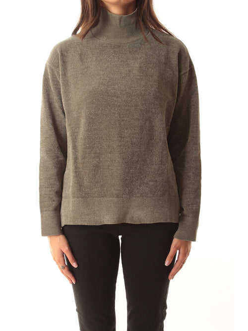 VELVET VENT TURTLENECK WOM KNIT 27