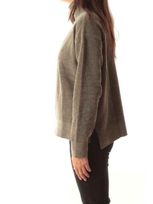 VELVET VENT TURTLENECK WOM KNIT 27