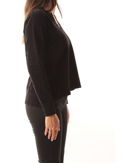 VELVET VENT V NECK WOM KNIT 10