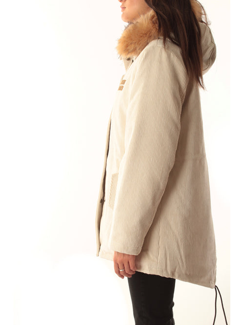 PARKA JACKET FAKE FUR 00450M