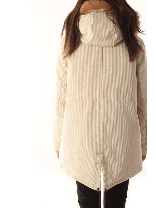 PARKA JACKET FAKE FUR 00450M
