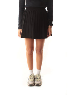 PLEATED KNIT SKIRT 00068M