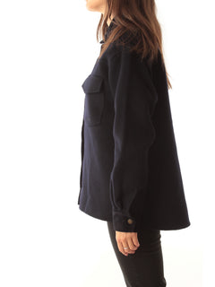 OVERSHIRT HAND-SEWN DOUBLE FACED 00029M