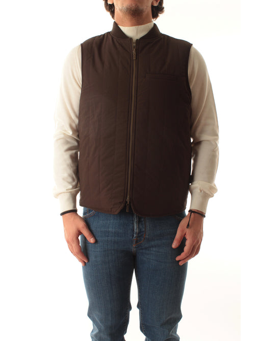 REVERSIBLE WOOL VEST 000370M