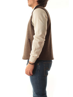 REVERSIBLE WOOL VEST 000370M