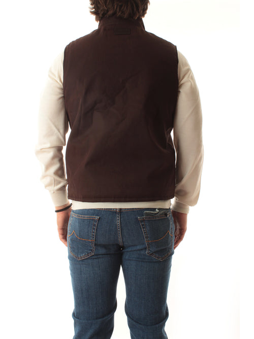 WAXED PADDED VEST 00022M