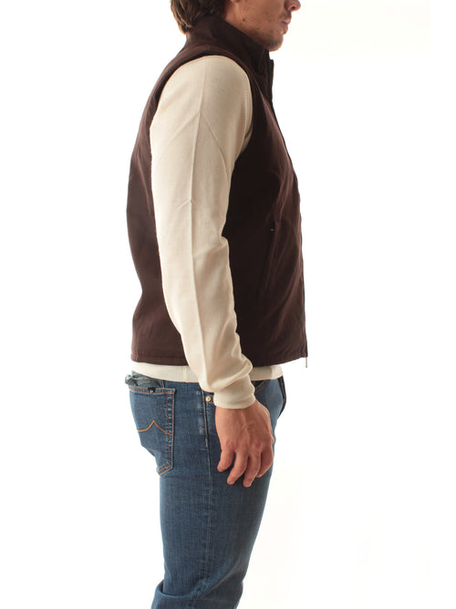 WAXED PADDED VEST 00022M
