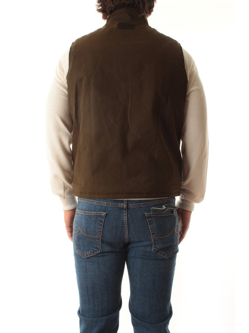 WAXED PADDED VEST 00072M
