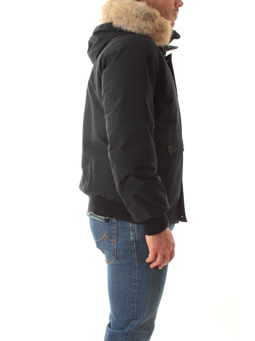 POLAR DETACHABLE FUR BOMBER MLB