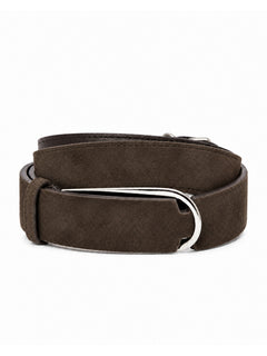 CINTURA NOBUCKLE SUEDE FANGO