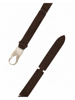 CINTURA NOBUCKLE SUEDE FANGO