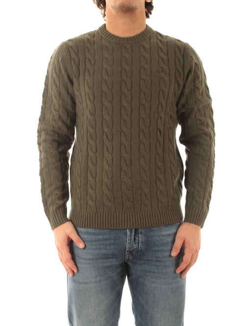 SWEATER CABLE KNIT WARM 74