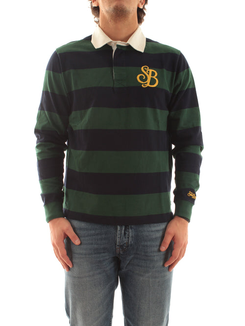 STRIPED POLO LONG SLEEVES 01220M