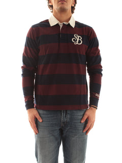 STRIPED POLO LONG SLEEVES 01216M
