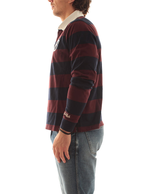 STRIPED POLO LONG SLEEVES 01216M