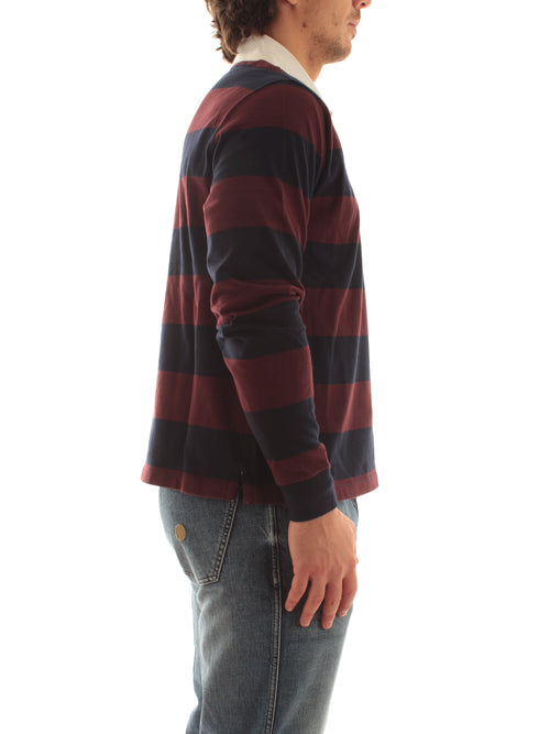 STRIPED POLO LONG SLEEVES 01216M