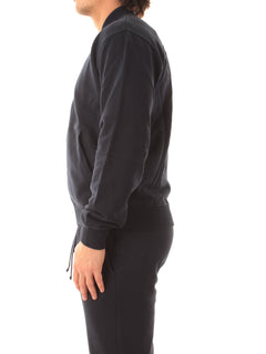RAW BOMBER IN FLEECE 00766M